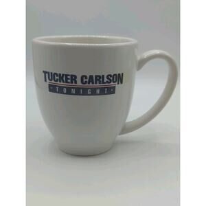 Authentic Tucker Carlson Tonight Show Coffee Mug Fox News Channel Made In USA